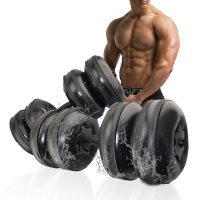 Deiris Adjustable Dumbbells, 20-25 kg Gym Water Dumbbell ,Push Up Weightlifting Fitness Dumbbell Set