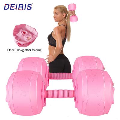 Deiris Women Dumbbells, Adjustable 5-6 kg, Water-filled Dumbbell Set, Gym Home, Exercise Lifting, Equipment for Bodybuilding